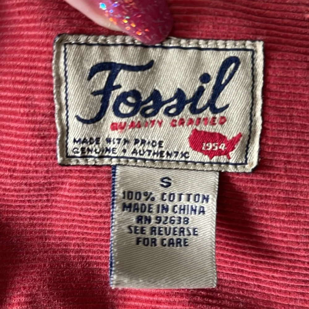FOSSIL Velvet Patched short - Picture 10 of 10